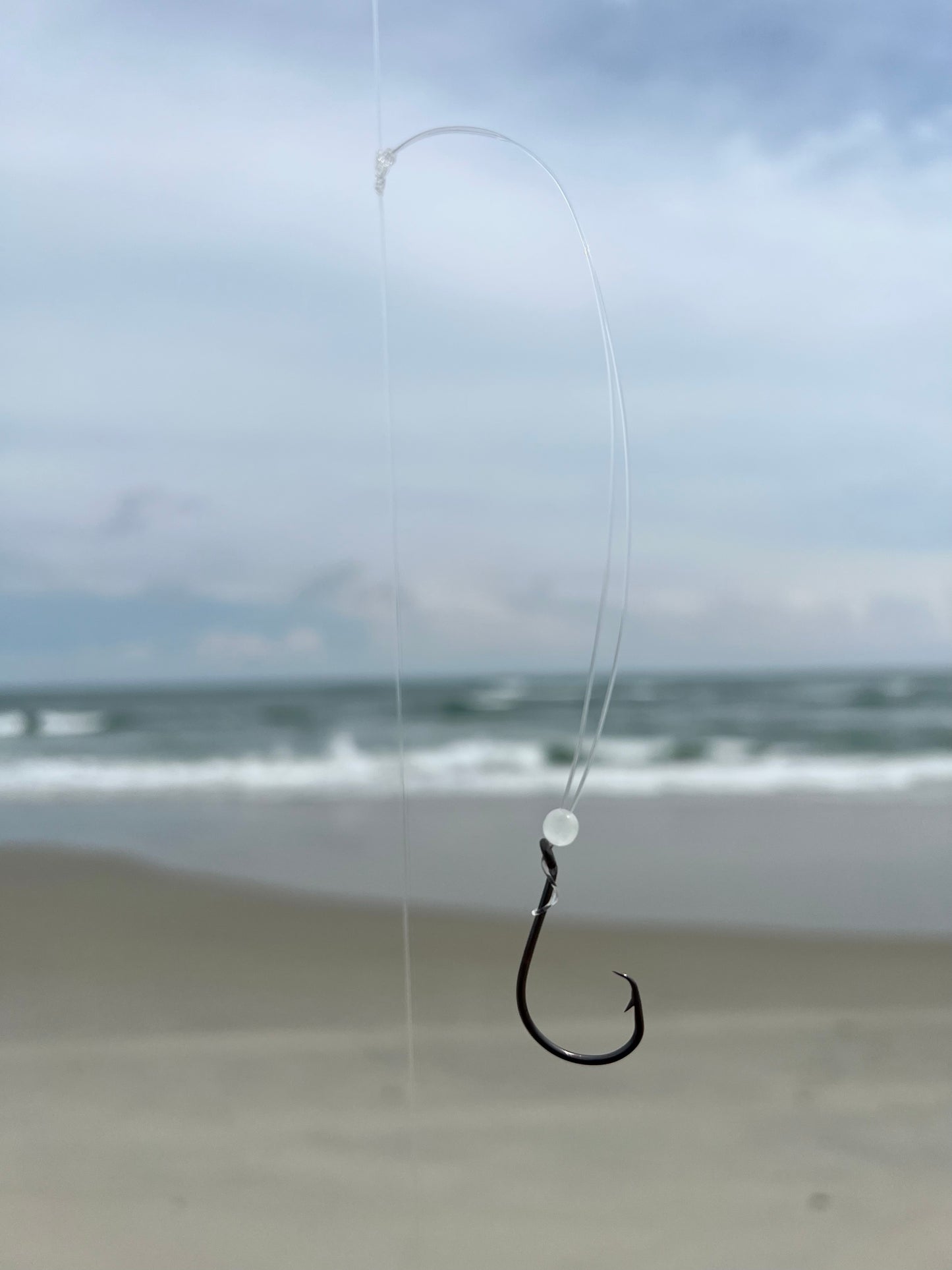 'Clear Glow' Bead Double Drop Surf Fishing Rigs