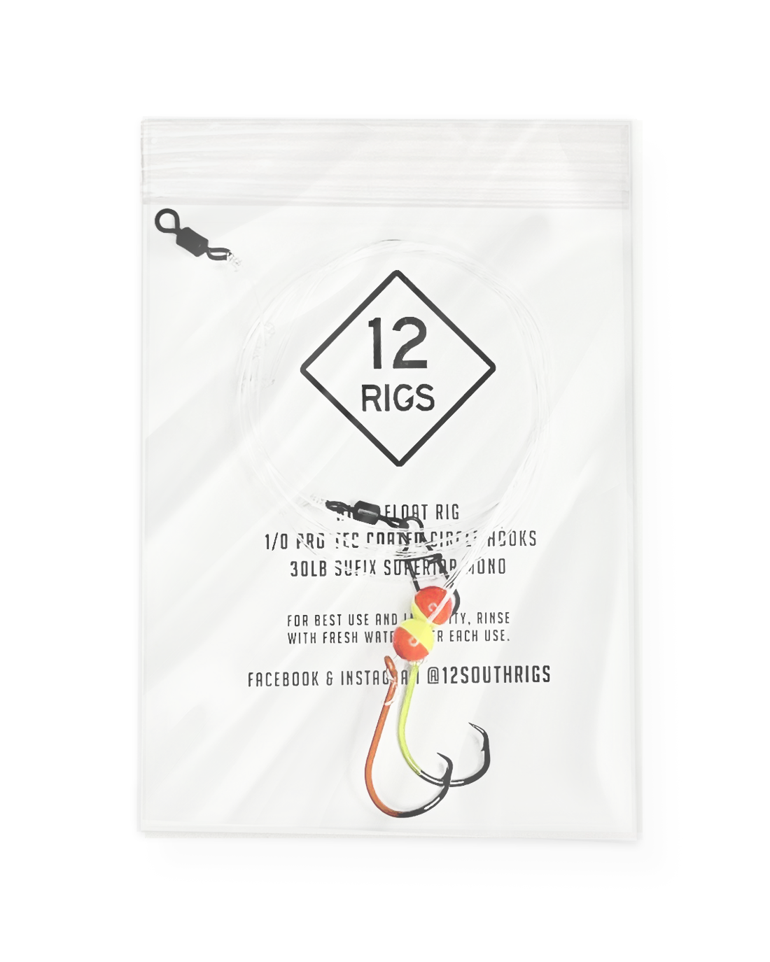 'Sand Flea' Pompano Double Drop Surf Fishing Rigs – 12SouthRigs