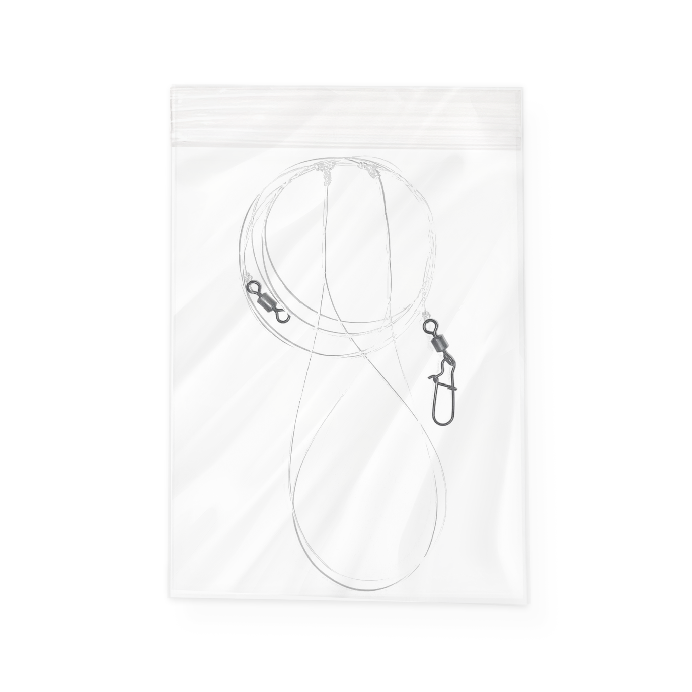 10 Pack Pre-Tied Double Drop Hi-Lo Surf Fishing Leader Rigs Hand-Tied ...