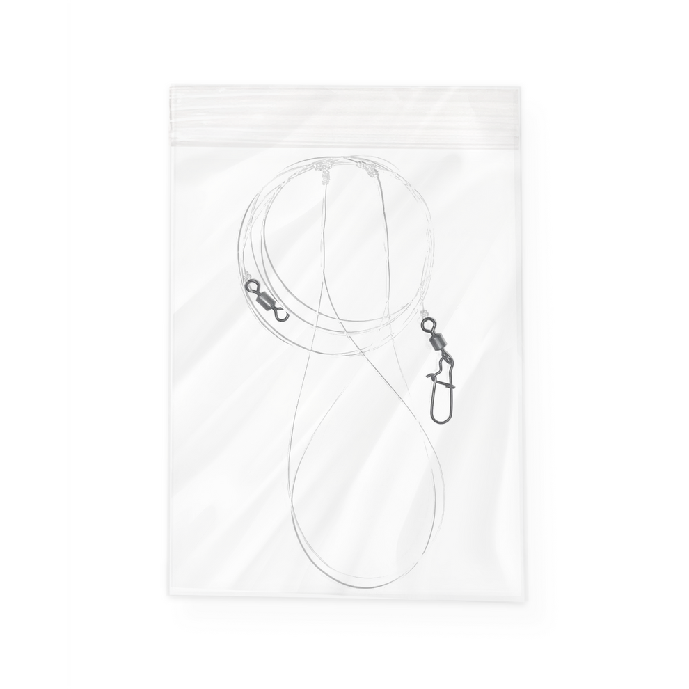 10 Pack Pre-Tied Double Drop Hi-Lo Surf Fishing Leader Rigs Hand-Tied ...