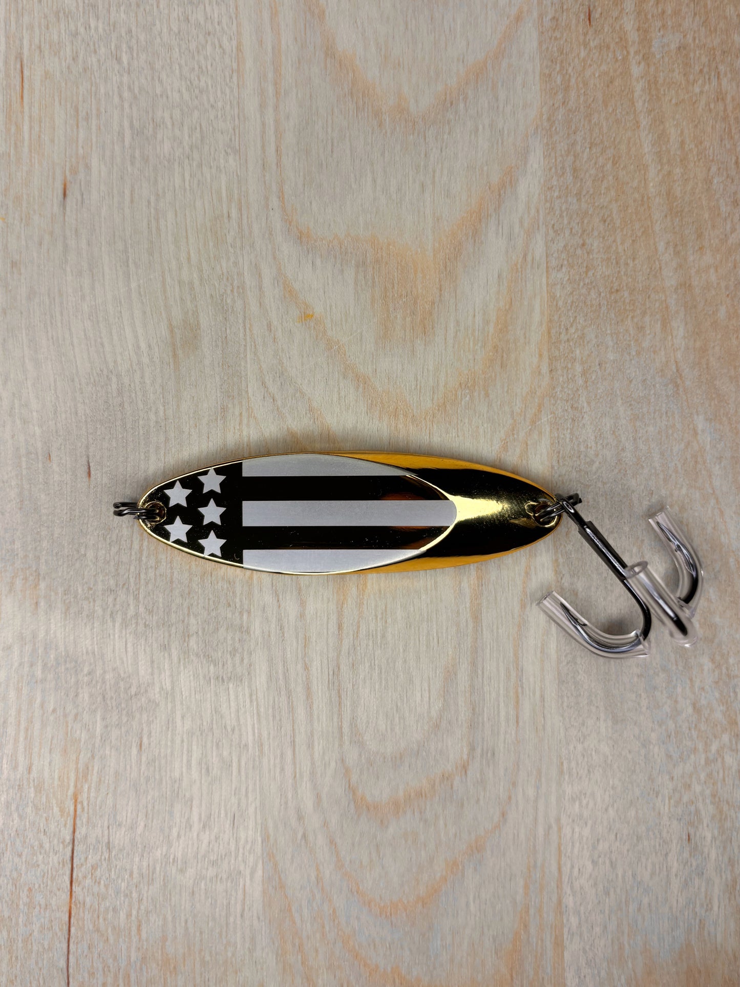 'We the People' USA Custom Engraved Fishing Lure Spoon