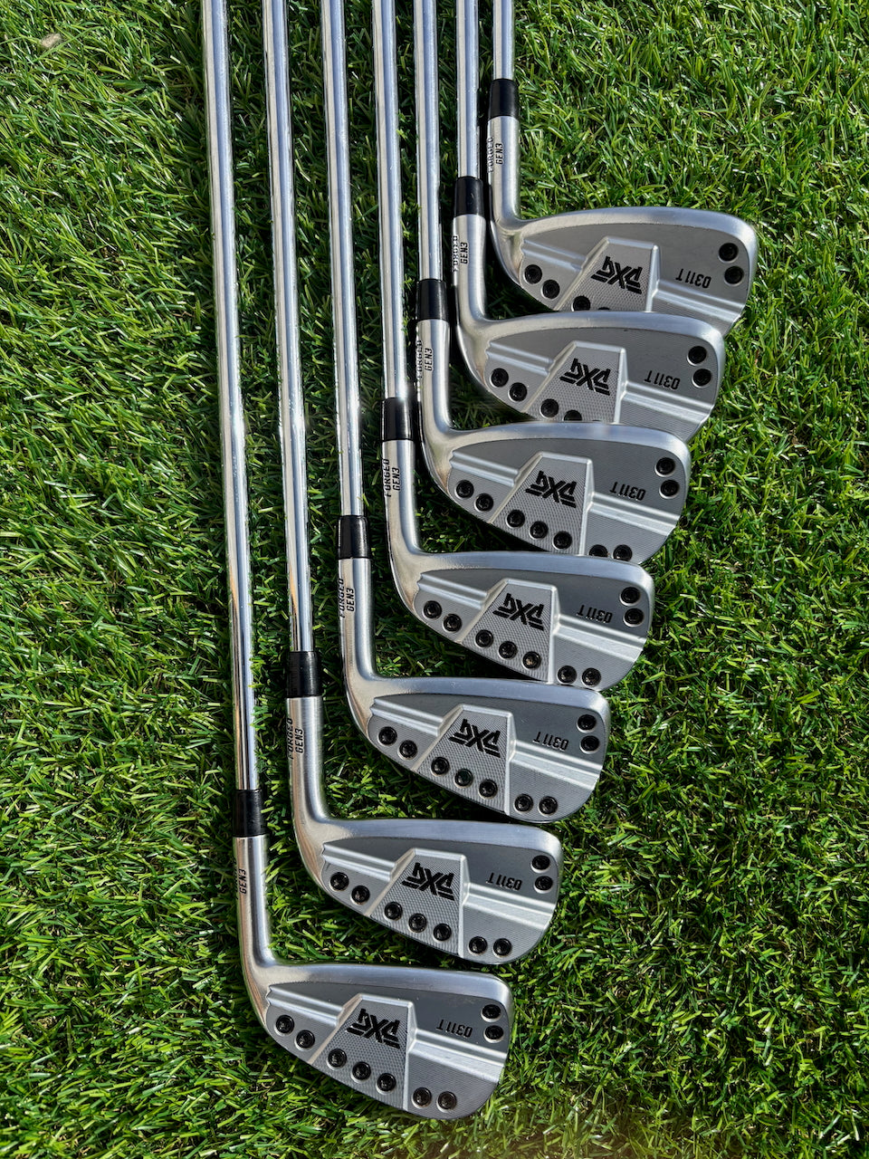 PXG 0311T Gen 3 Forged Irons 4-PW KBS $-Taper 130g X-Stiff