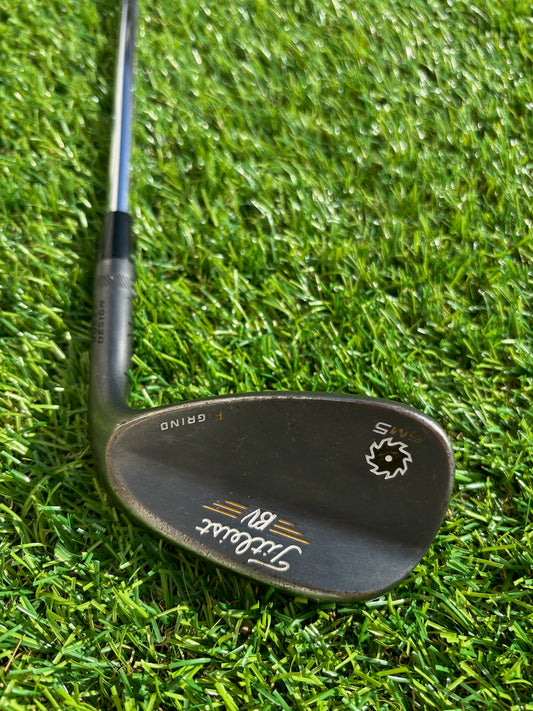 Titleist Vokey Sm5 50 Degree Gap Wedge F Grind Raw Black 50-12