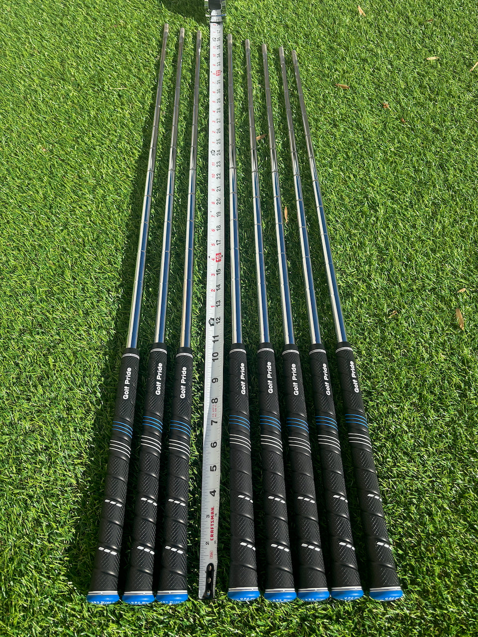 True Temper Dynamic Gold Mid 115 X100 X Stiff Iron Shaft Pulls .355" 4-GW +1/4"