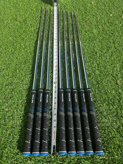 True Temper Dynamic Gold Mid 115 X100 X Stiff Iron Shaft Pulls .355" 4-GW +1/4"