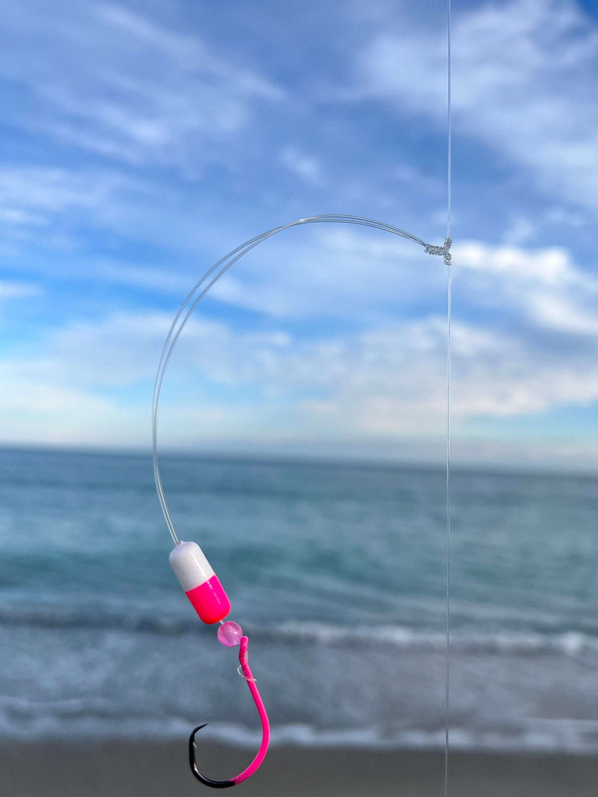 Single Pack 1 Pompano Rig by Tide Titan Saltwater Fishing Tackle Hi-low Rig Circle  Hooks Khale Hooks for Surf, Inshore, Offshore 