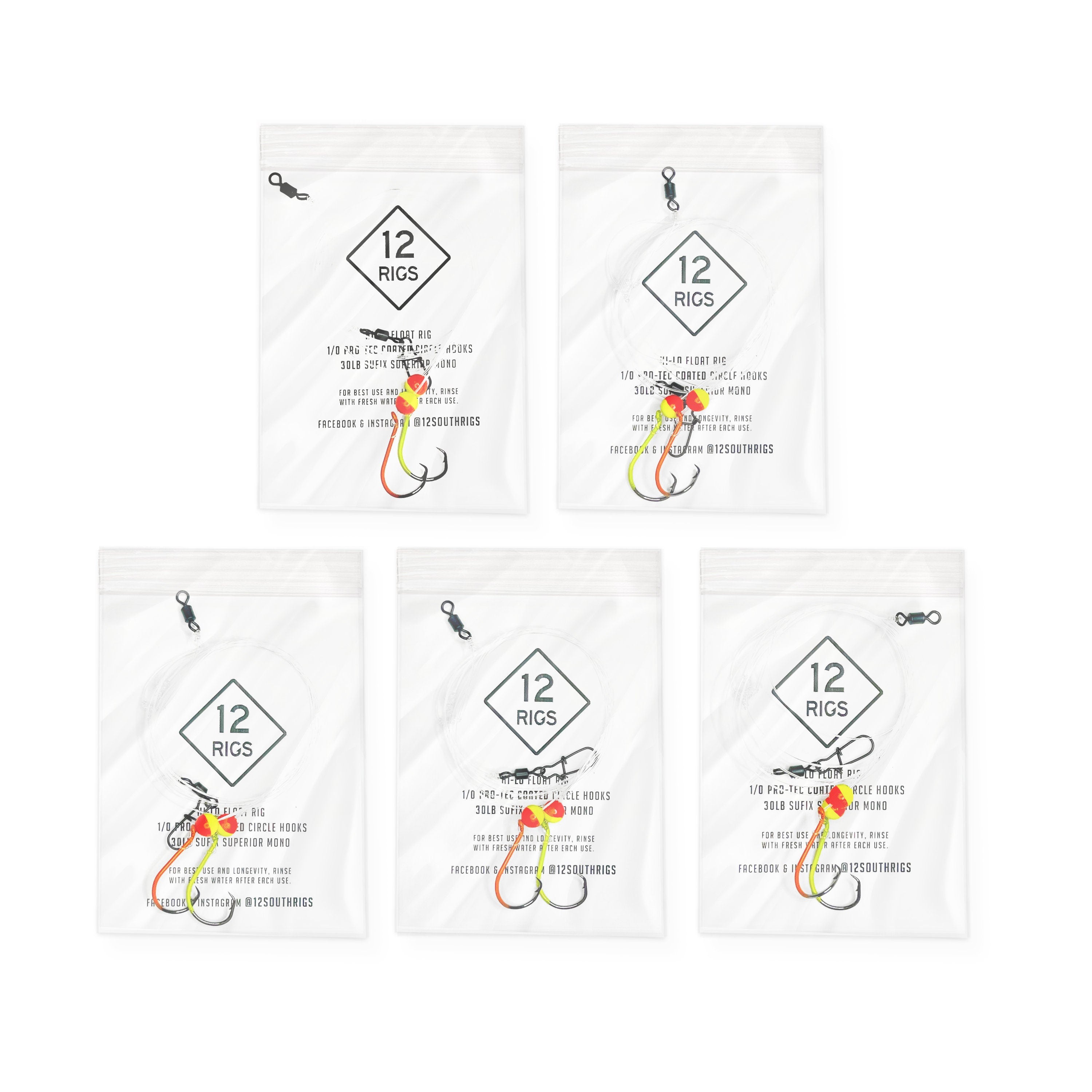 Pro-Tec Coated 'Sand Flea' Pompano Surf Fishing Rigs – 12SouthRigs